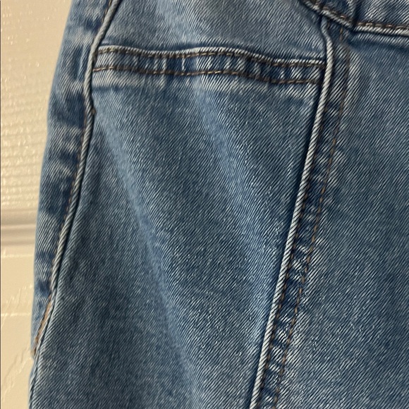 Roll & Roll Denim Flare Jeans with Frayed Hem - Picture 4 of 7